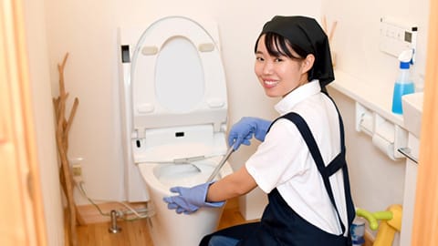 日常的な清掃はプロにお任せください！
施設を常にキレイに保ちます！
